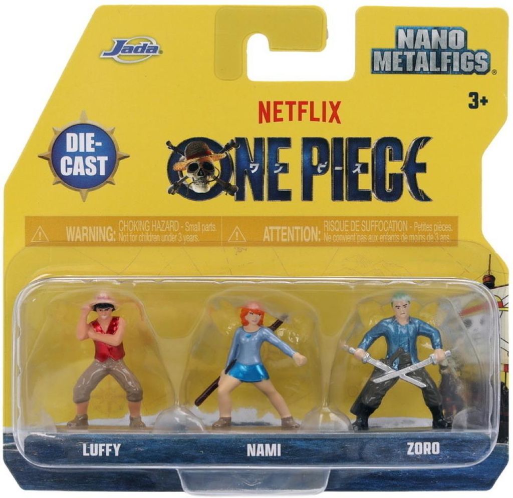 Figurky One Piece Nano, 3 kusy Obrázek produktu 