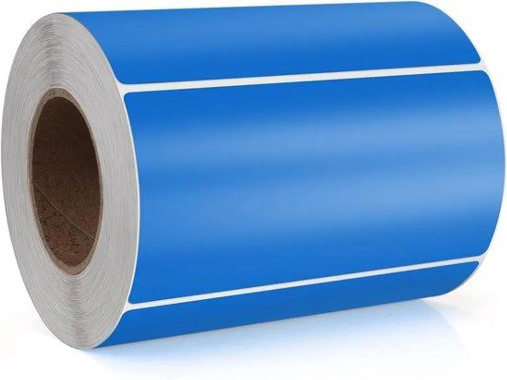 Étiquettes autocollantes bleues 100 x 50 mm amovibles - Lot de 500