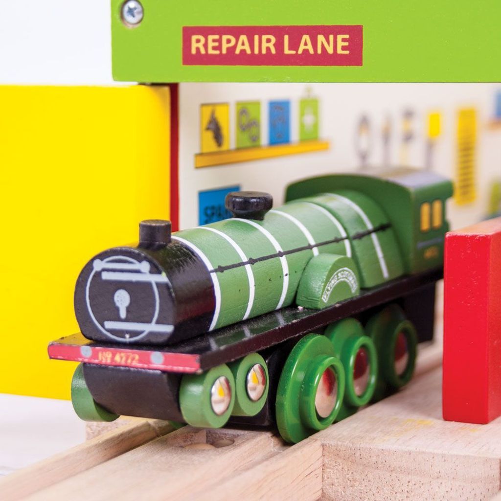 Bigjigs Toys Mobilier din lemn pentru casa de papusi
