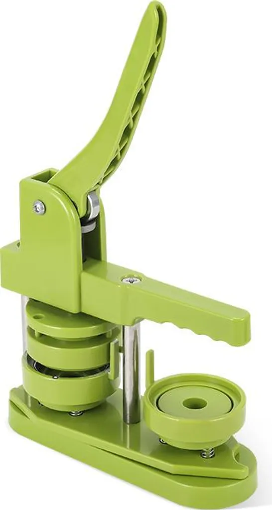 Machine à badges INF ergonomique et kit accessoires Vert haute qualité
