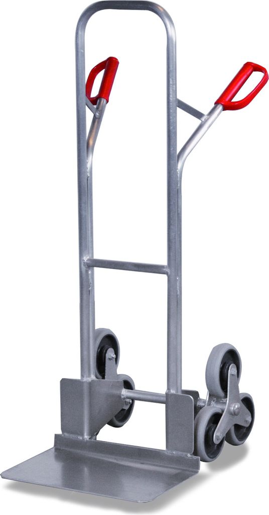 Variofit Aluminium Treppenkarre mit 2 dreiarmige Radsterne ap-710.210