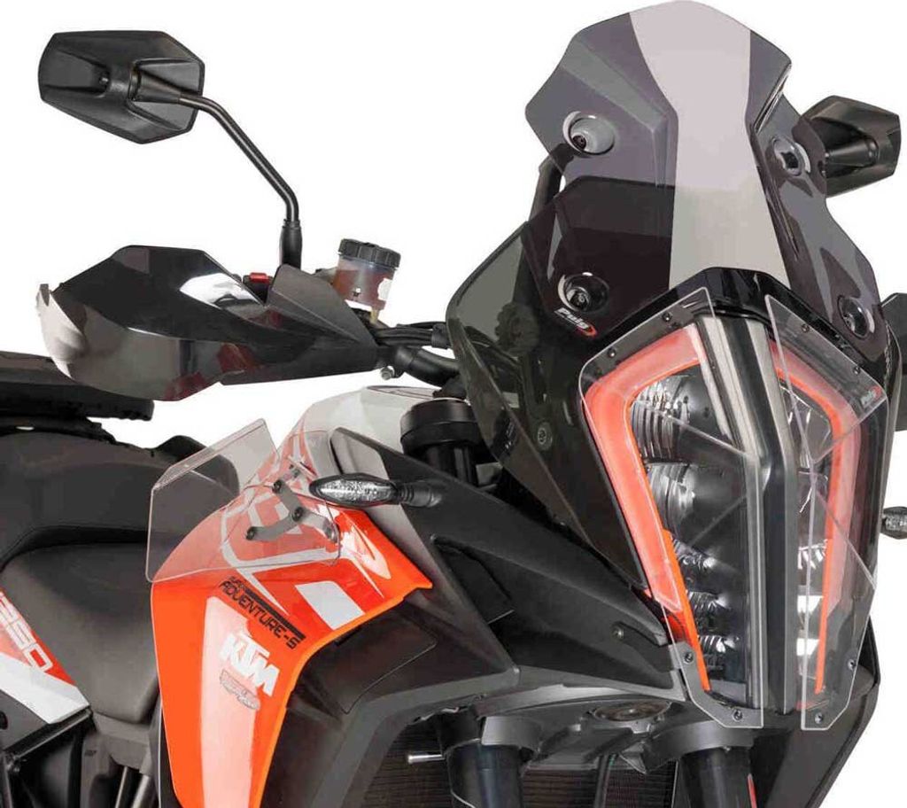 Cúpula Puig deportiva, color ahumado oscuro, para KTM Super Imagen del producto 