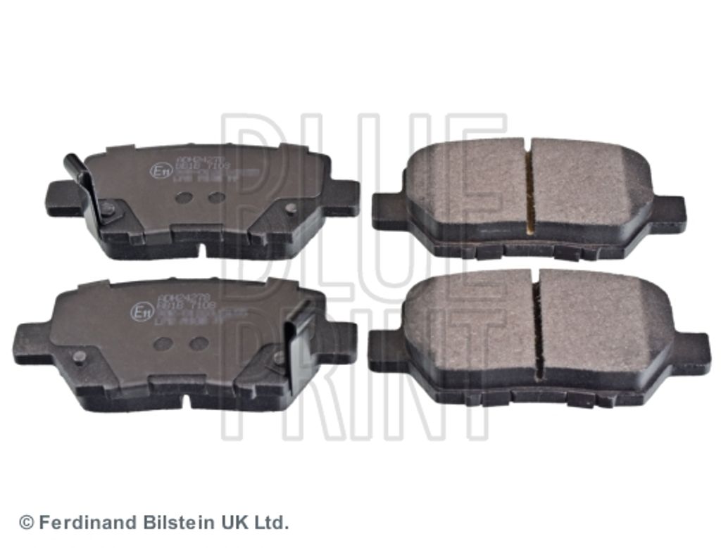 BLUE PRINT Bremsbeläge Satz Hinten für HONDA LEGEND IV (KB) Produktbild 