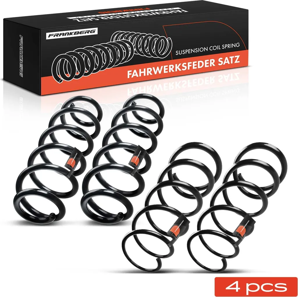 Pack Suspension pour Fiat Sedici et Suzuki SX4 : 4 Ressorts Avant Arrière