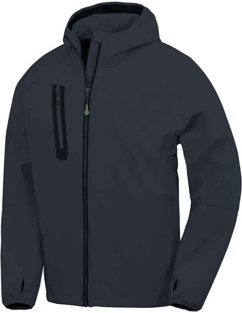 Result Genuine Recycled - Softshelljacke Zum Bedrucken für Herren PC7810 (L) (Marineblau)