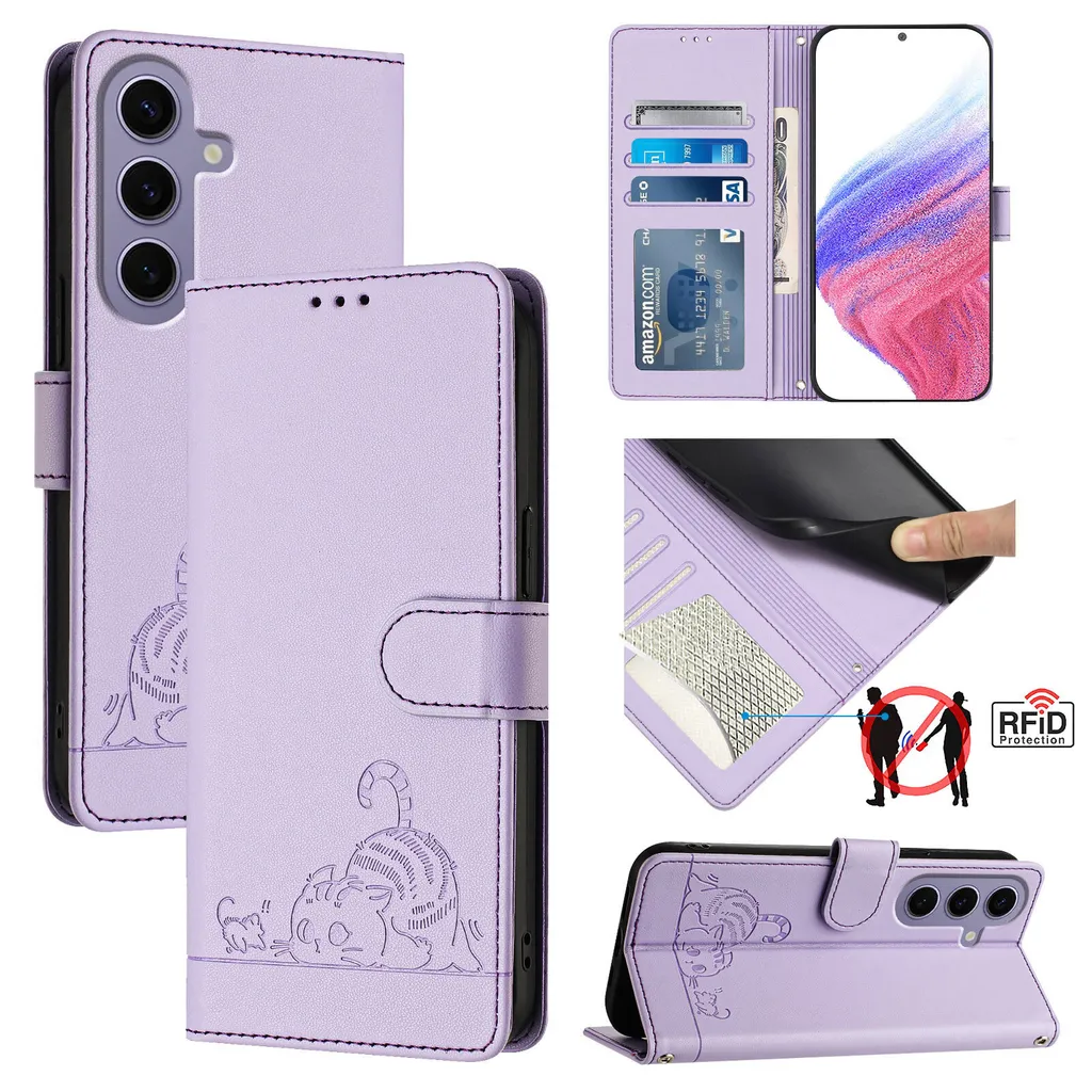 Suncase Custodia in vera pelle * Slim Edition * compatibile con Gigaset