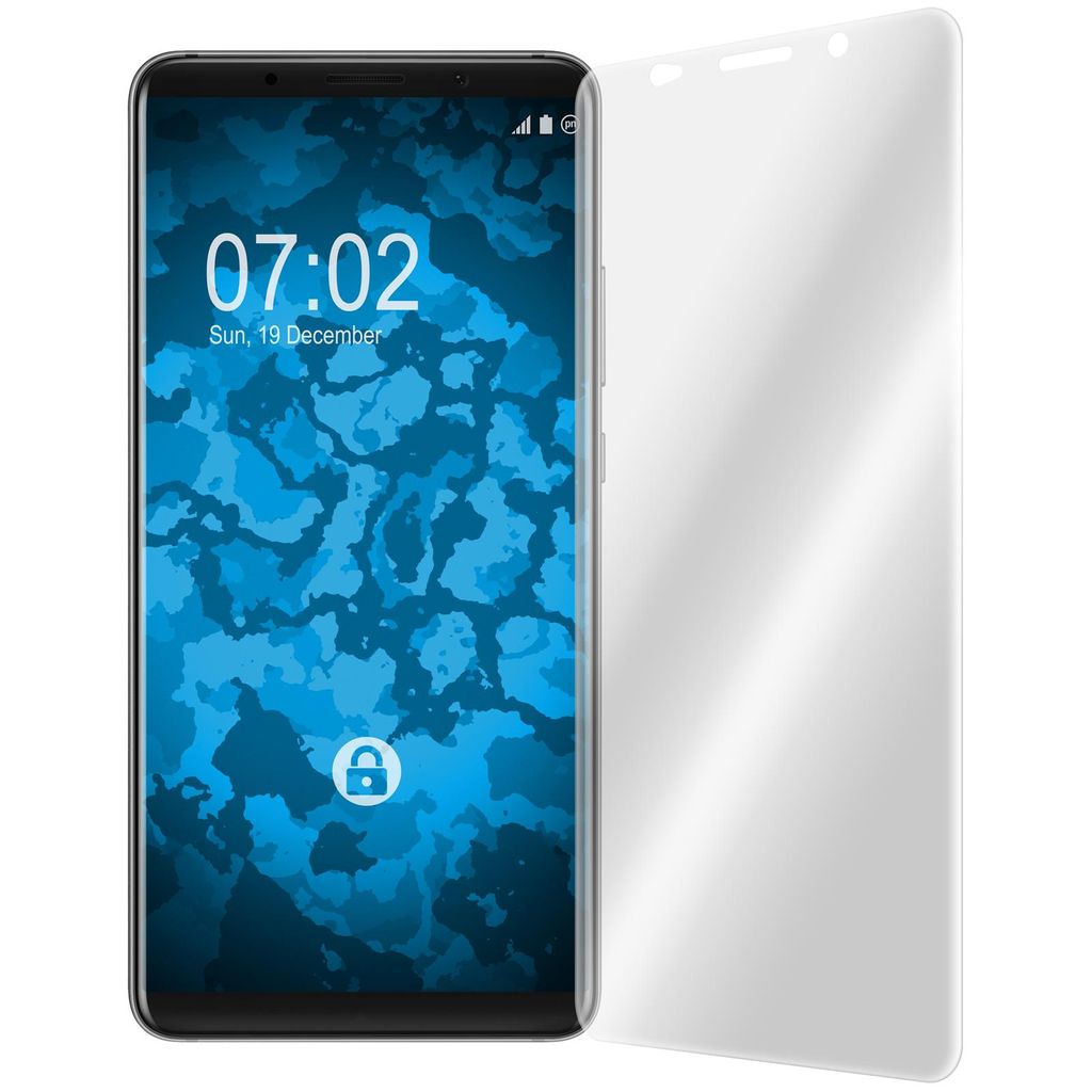 2er-Pack PhoneNatic Displayschutzfolien klar Flexible Folien kompatibel mit Huawei Mate 10 Pro
