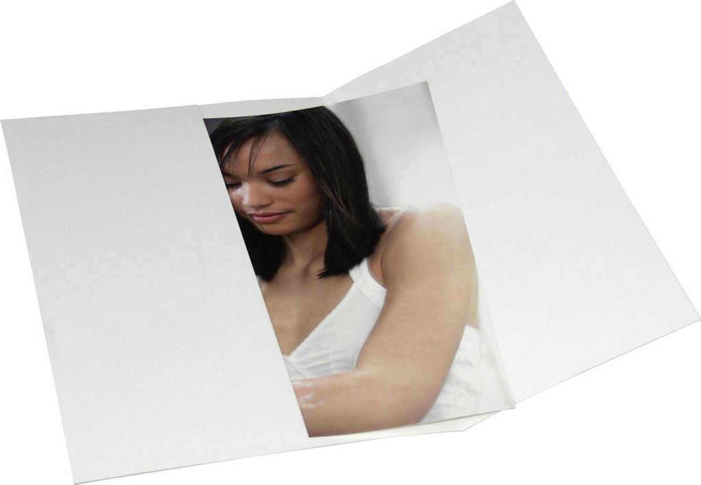 1x50 Daiber Schutzumschlag für 20x30 weiß