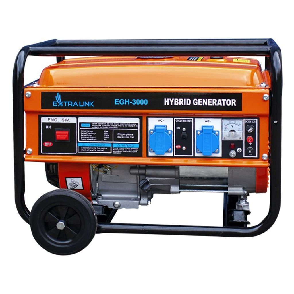 Extralink Stromgenerator EGH-3000 hybrid, 3kW 1F, 2800 W, Produktbild 