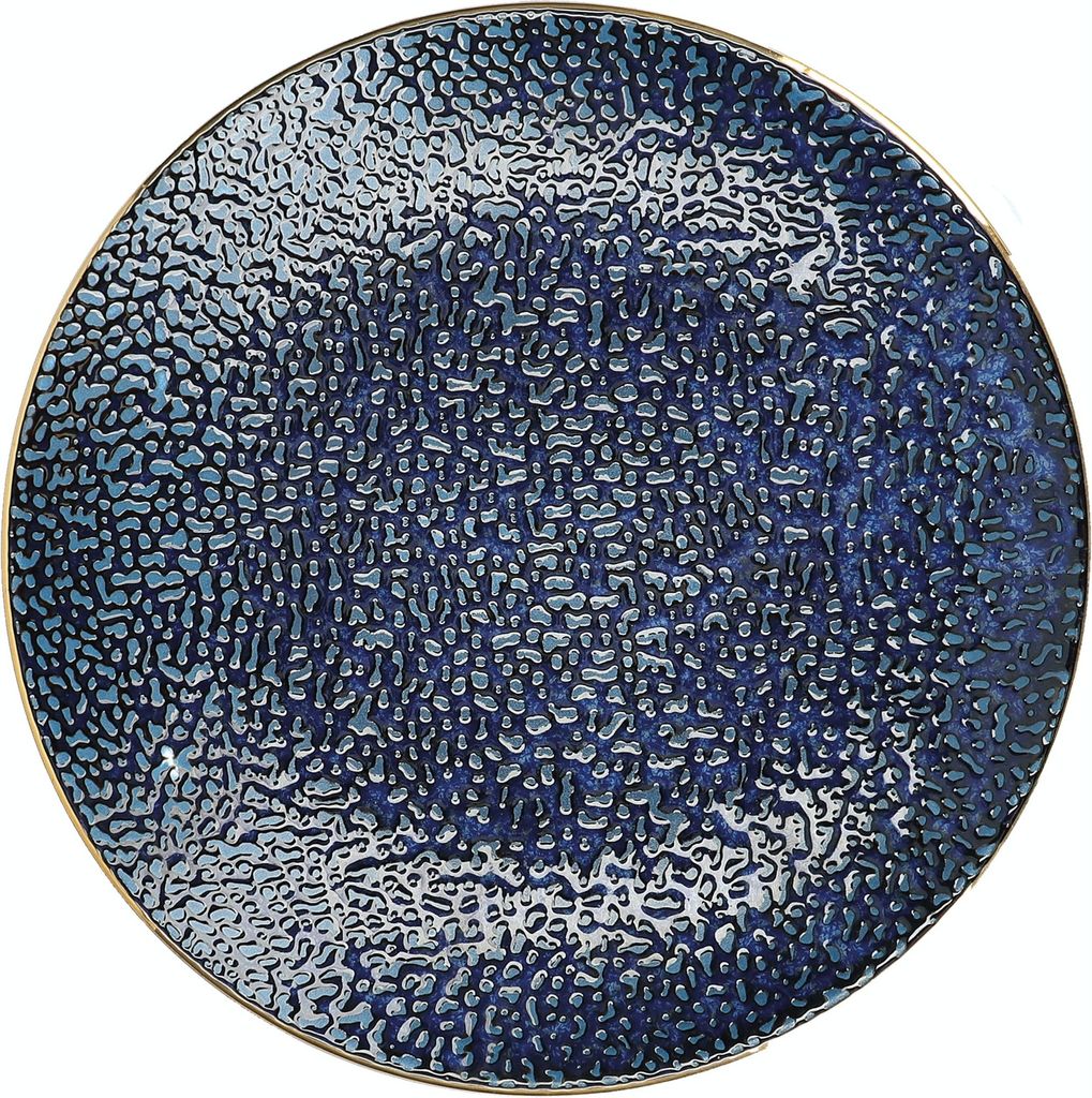 piatto Satori 22 cm porcellana blu Immagine del prodotto 