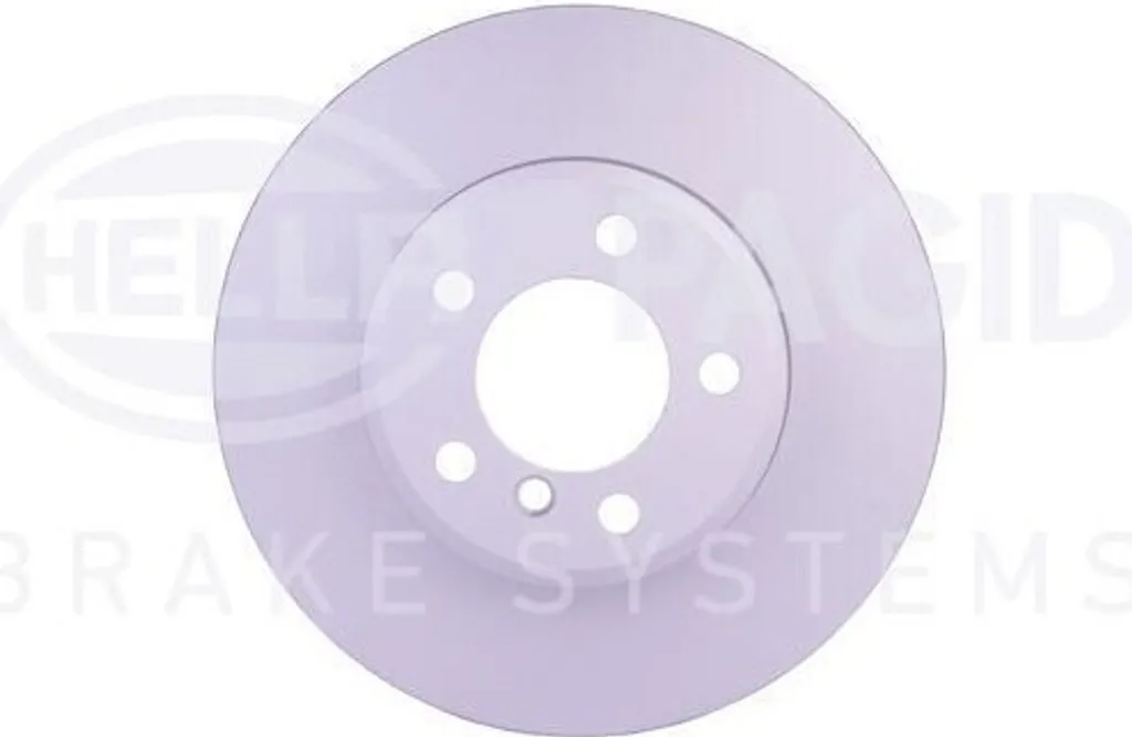 Disque de frein HELLA 8DD 355 129-771 pour Série 7 E65 - Réf OE 34116750265