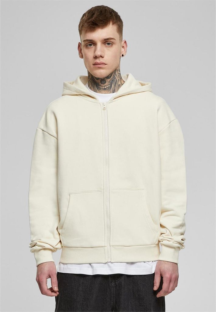 Urban Classics TB6245 | Ultra Heavy Zip Hoody Kapuzenjacke Herren - Farbe: whitesand - Größe: 3XL