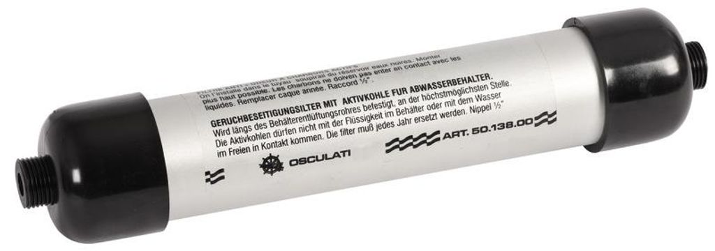 Filtre à charbon actif Deodorsan pour réservoir d'eau sale, Image du produit 