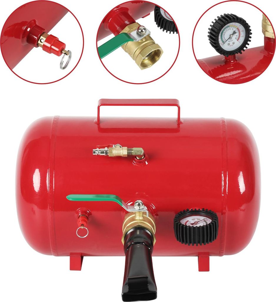 Jayseuw Remplisseur de pneus Booster Remplisseur choc 20L Image du produit 
