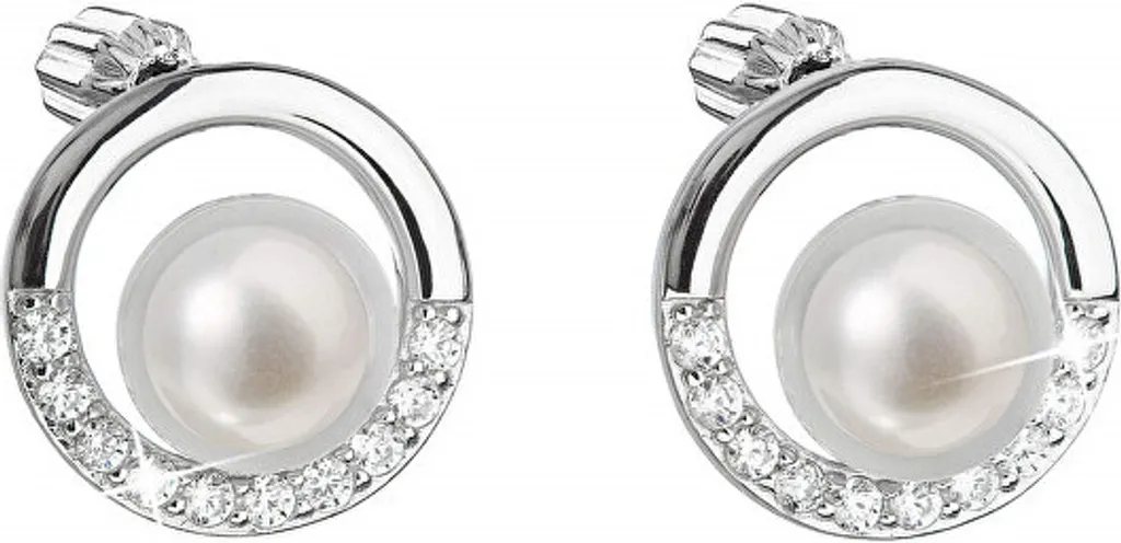 Orecchini Pavona 21022.1B: Argento 925 e Perle per Ogni Occasione