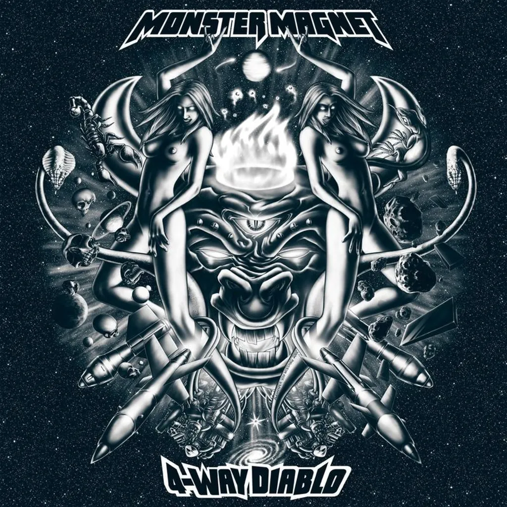 Vinyle Monster Magnet 4 Way-Diablo Edition Pop Rock Album Neuf Scellé