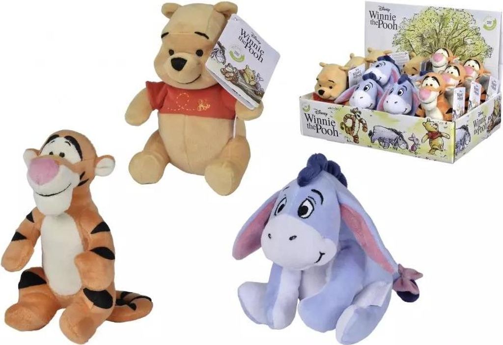 SIMBA Kubuś Puchatek pluszowa maskotka 17 cm 587-2710 Zdjęcie produktu 