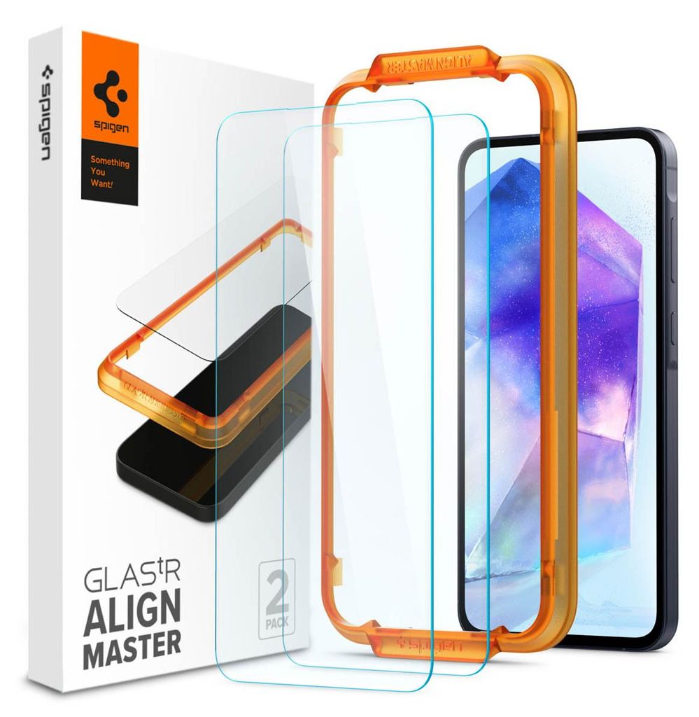 Spigen GLAS.tR AlignMaster, Samsung, Galaxy A55 5G (2024), Zdjęcie produktu 