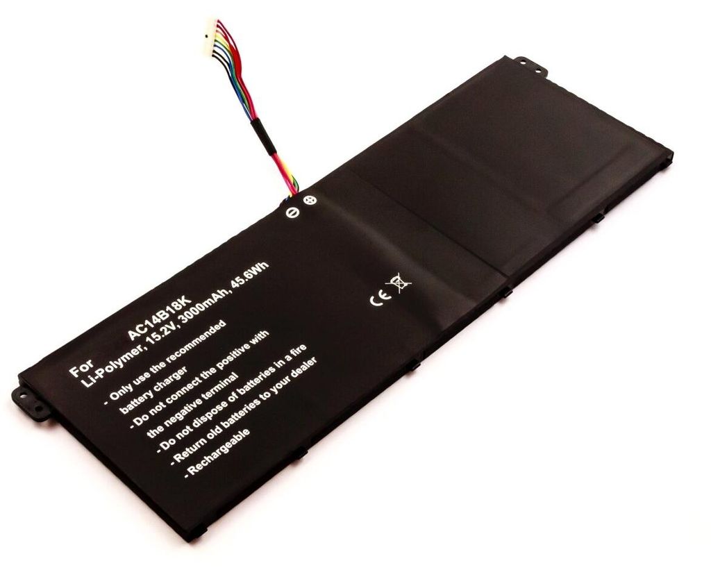 Akku für Acer TMP459-G2-M Li-Pol 15,2 Volt 3000 mAh schwarz