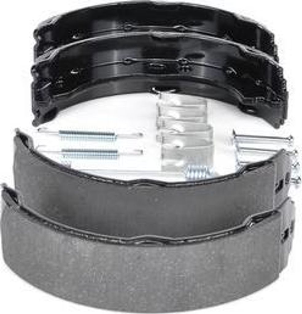 BOSCH 0 986 487 726 Bremsbackensatz, Feststellbremse OE 4241N5 kompatibel mit Jumper, Ducato, Boxer