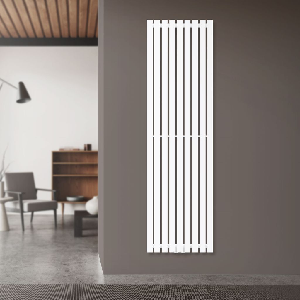 Deskový radiátor LuxeBath, jednovrstvý, 480x1600 mm, bílý, Obrázek produktu 
