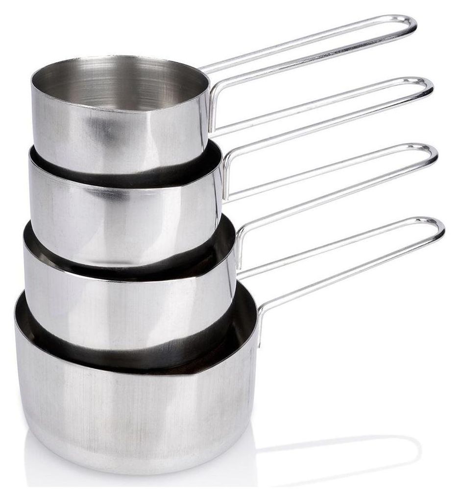 Quattro misure da cucina in acciaio inossidabile: perfette Immagine del prodotto 