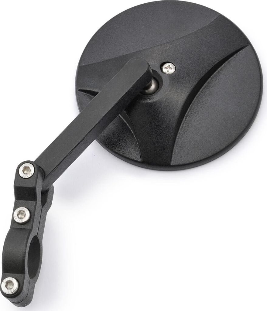 DAYTONA Linke schwarze genehmigte Lenkerendenspiegel 80917