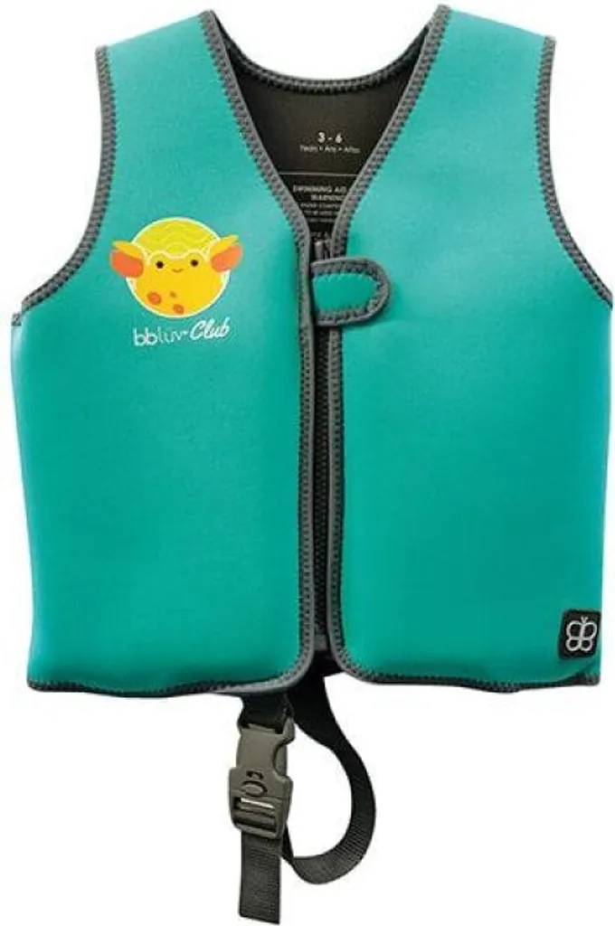 Gilet de natation Näj Aqua en néoprène taille M pour enfant de 3 à 6 ans