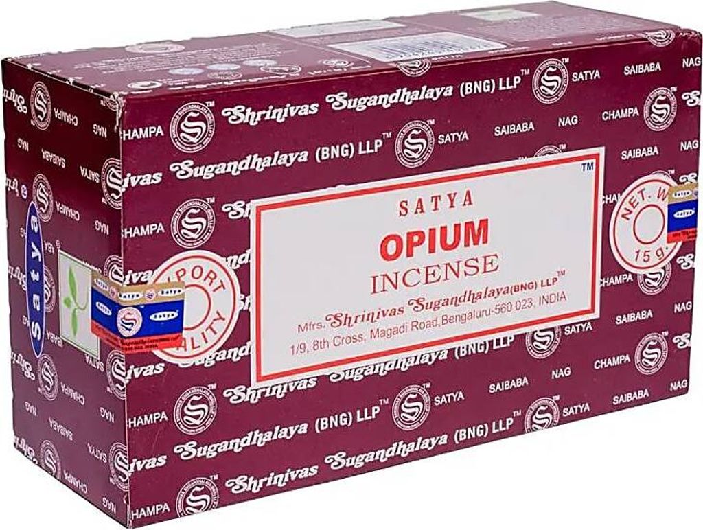 Räucherstäbchen Satya Opium -- 15 g Obrázok produktu 