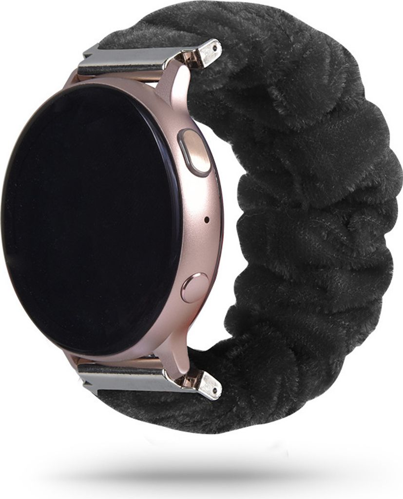 Strap-it Polar Unite Scrunchie Armband (Schwarz)