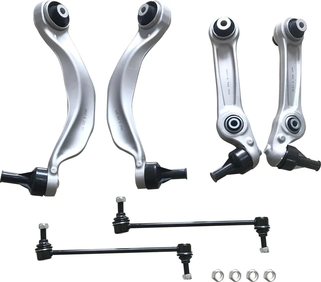 Kit réparation train avant BMW F10 F11 F06 : 4 bras et 2 biellettes OEM