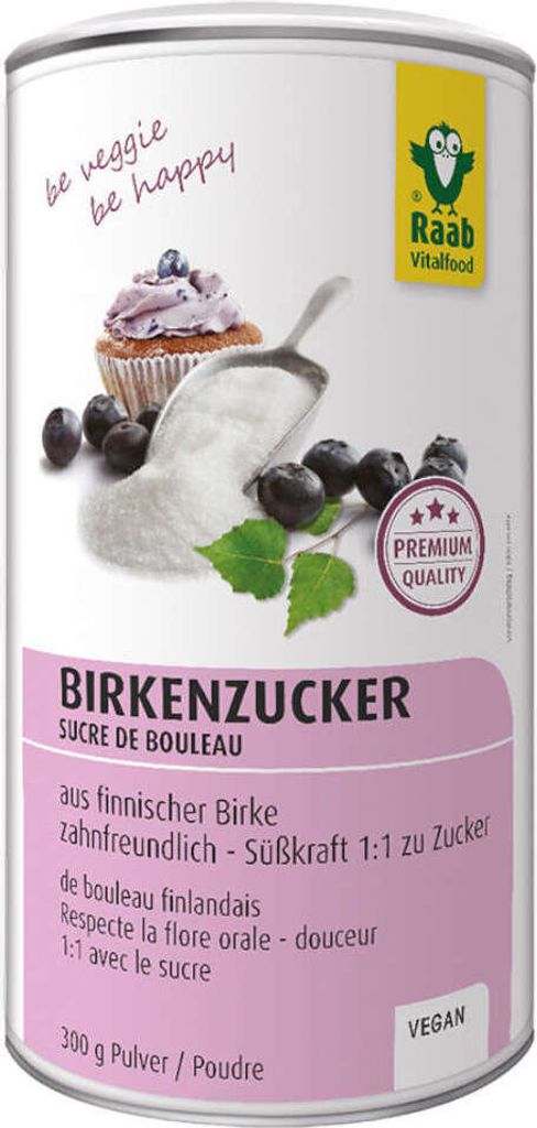 Raab Vitalfood Birkenzucker Premium - 300g