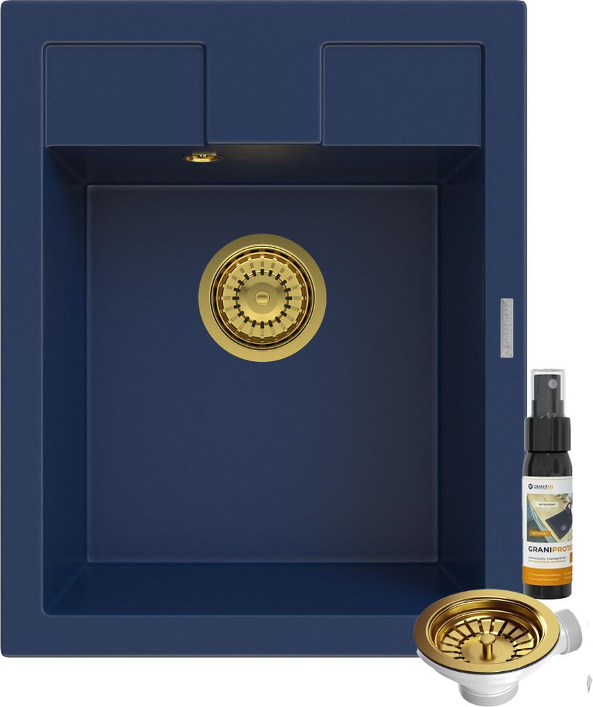 Granitan | GranitSpüle - Spülbecken 1-Kammer - 50x40x18,2 Produktbild 