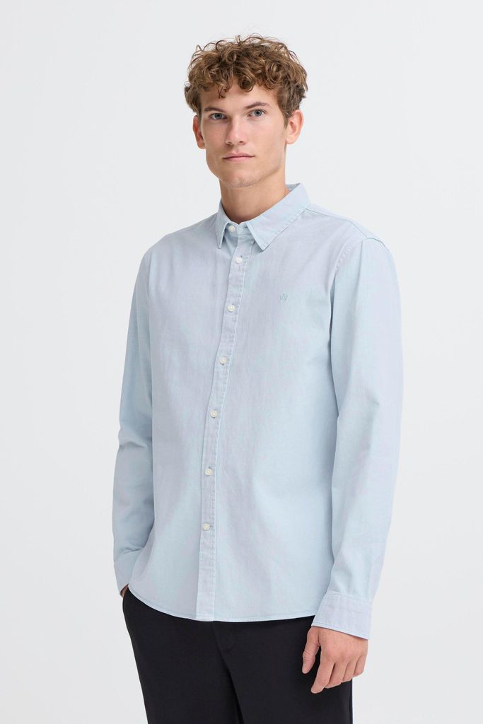 Kronstadt KSElon Herren Hemd Langarmhemd Freizeithemd 100% Baumwolle regular fit