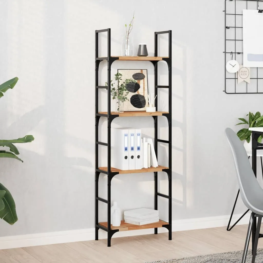 Set 2 Mensole Sospese Acacia Massiccia 40cm - Mensole Legno Olio