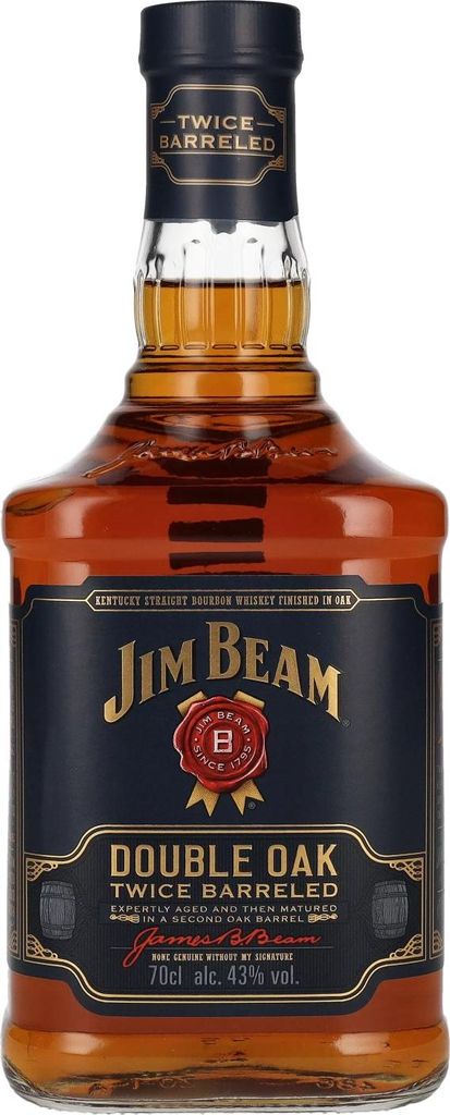Jim Beam Double Oak Twice Barreled Kentucky Straight Produktbild 