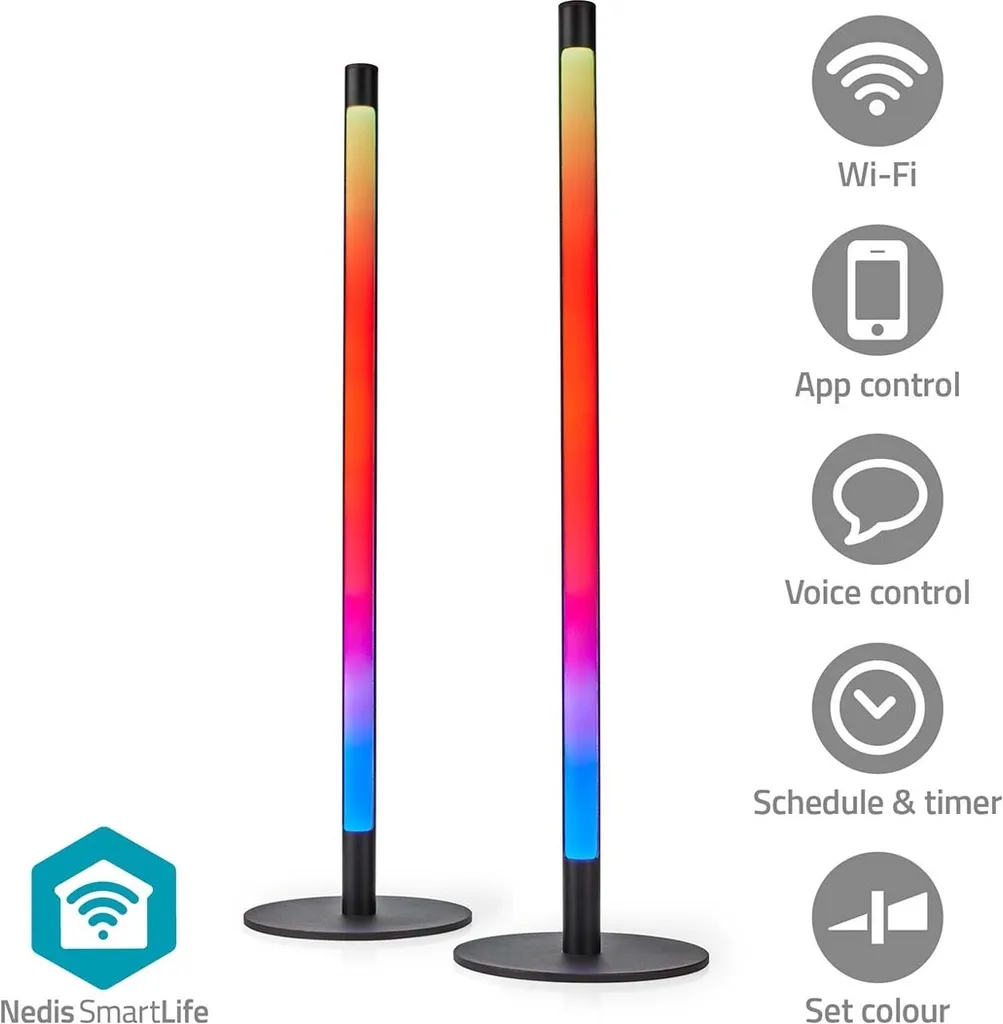 SmartLife Mood Light Wi-Fi Tube 600lm RGBIC | Bianco Dinamico 36W