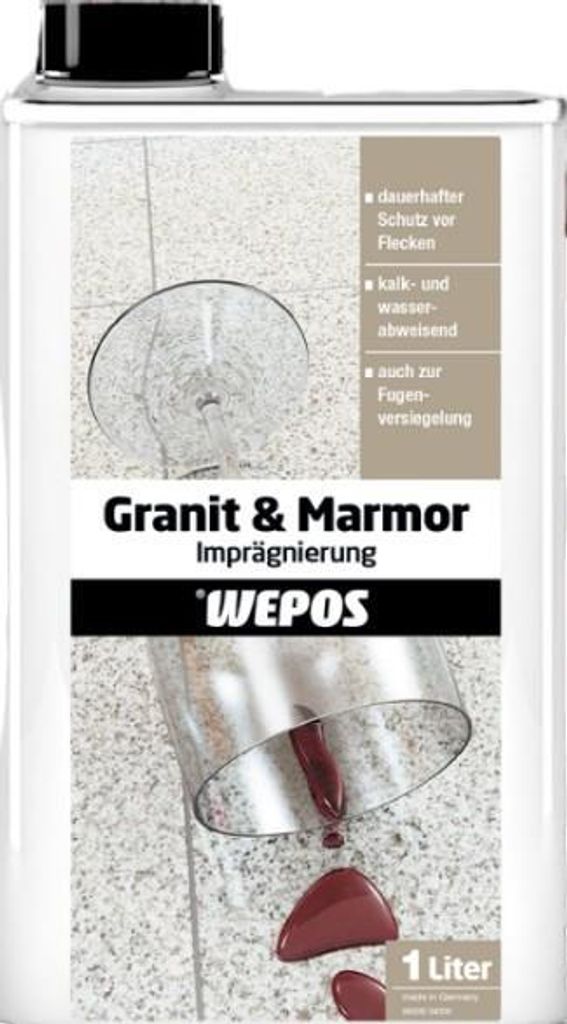 Wepos Granit- und Marmorimprägnierung 1 L Produktbild 