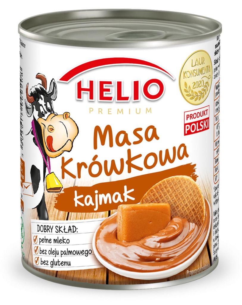 Masa Krówkowa Kajmakowa, 400 gram, merk Helcom Productafbeelding 