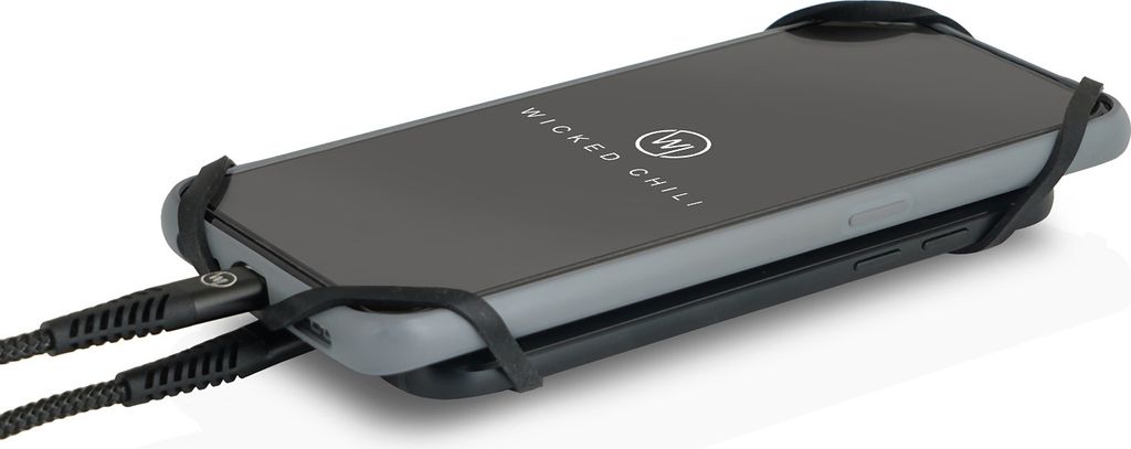 Wicked Chili 2x Sicherungsgummi für Handy Fahrradhalterung, Bike Halterung Silikon Ersatz Gummiband, Anti-Rutsch Halter für Powerbank, Karten, Ti...