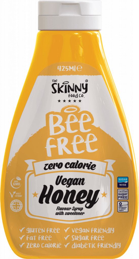 Skinny Foods Skinny Syrup (425ml) Honey - Funktionelle Produktbild 