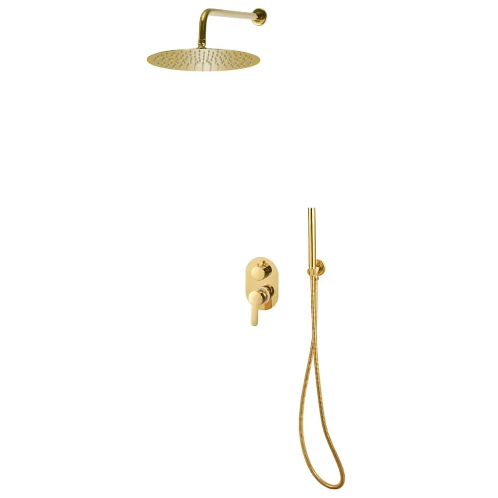 Système de Douche Golden en Acier Inoxydable 201 avec Colonne Réglable
