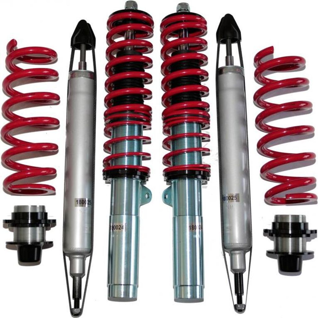 NEUES GEWINDEFAHRWERK BMW 3 E90 E91 Von 2005 Bis 2008 REDLINE ZERTIFIKAT