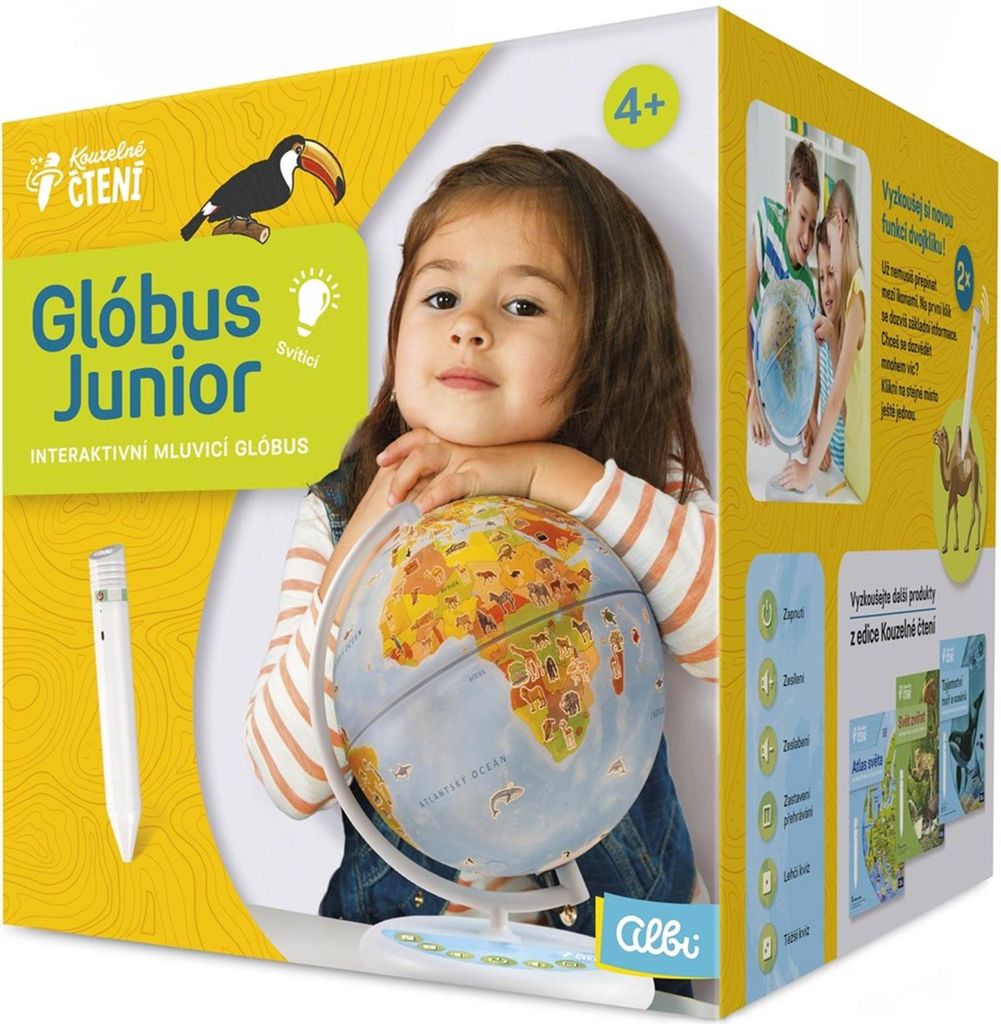 Albi Kouzelné čtení Globus Junior Obrázek produktu 