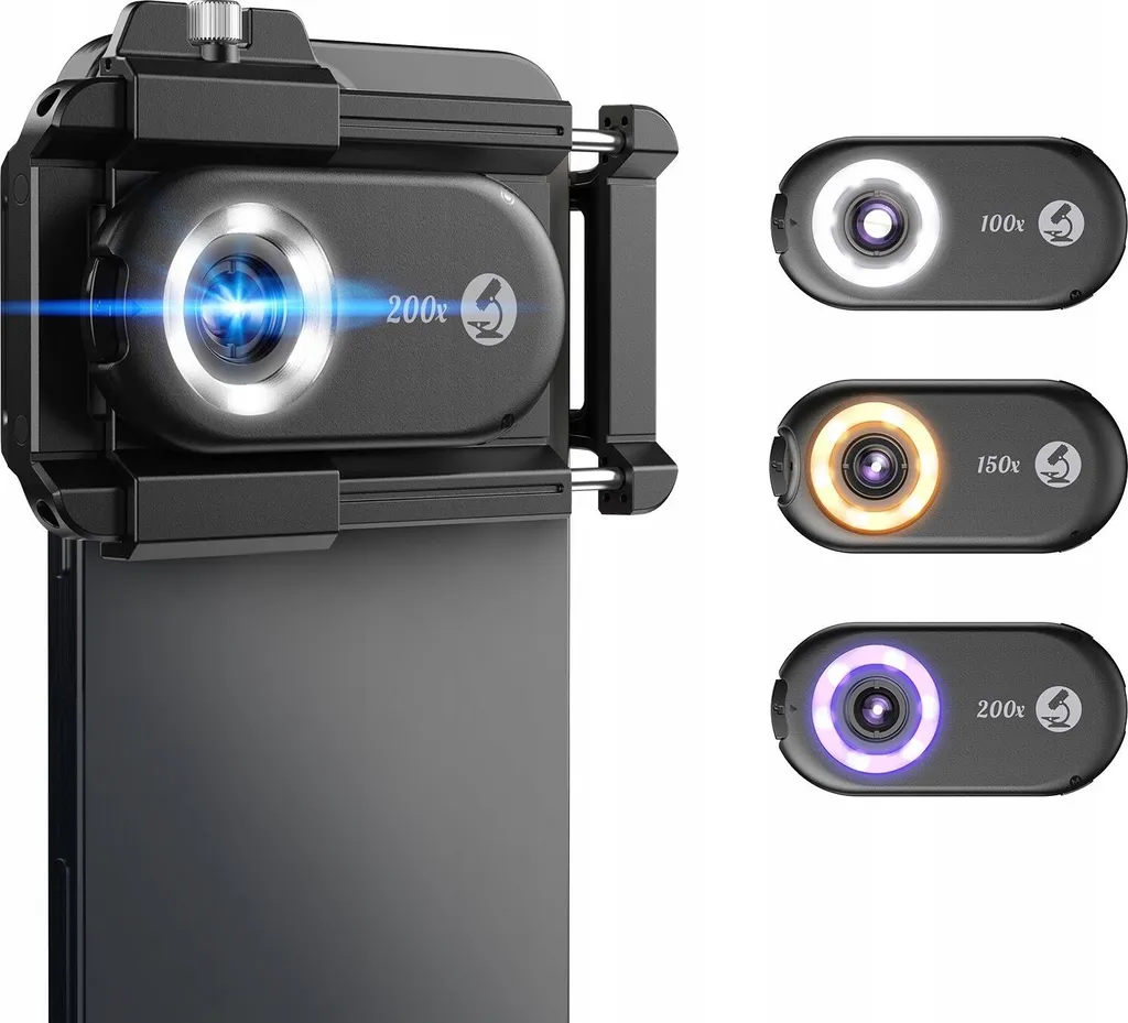 Loupe microscope pour smartphone anti-reflet : examinez les circuits - 8