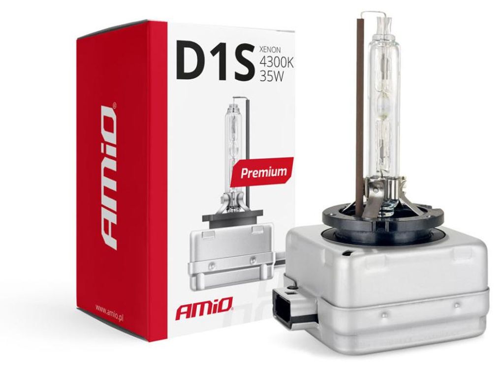 Xenonlampe HID D1S 35W 4300K 12V Amio Premium