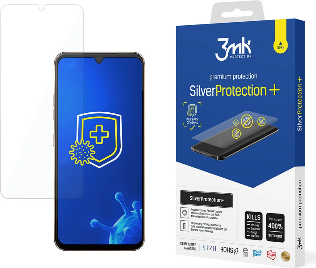 Protezione d'argento 3mk+ LG V60 ThinQ 5G | Pellicola Gel Anti-Urti