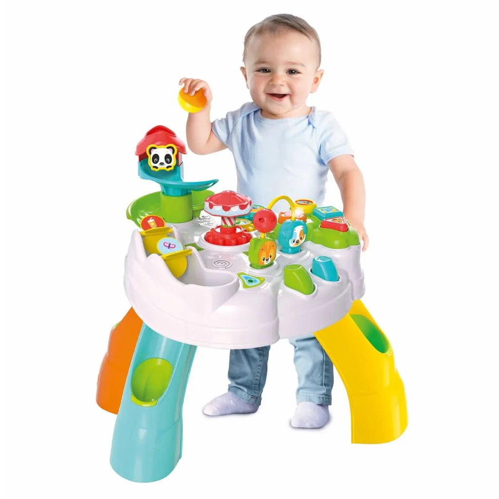 Clementoni Baby Table d'activités interactive et table d'éveil premier âge