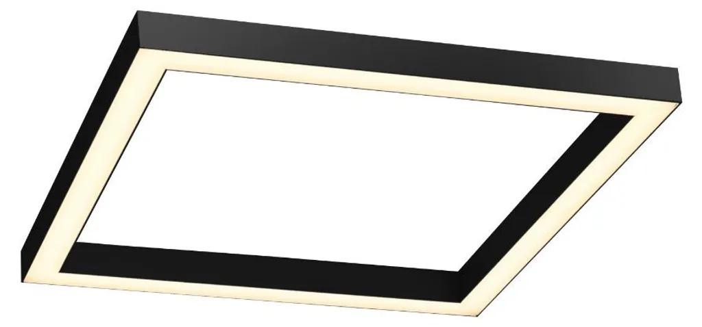 Luminaire Plafonnier LED avec télécommande PURE LINES Anthracite Slim