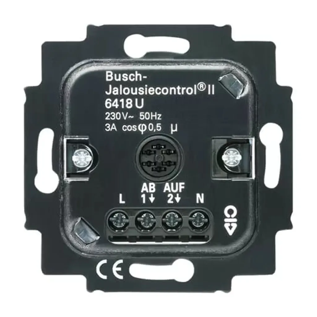 Commande de Store 2 Canaux Busch-Jaeger 6418 U pour Confort Domotique - 3